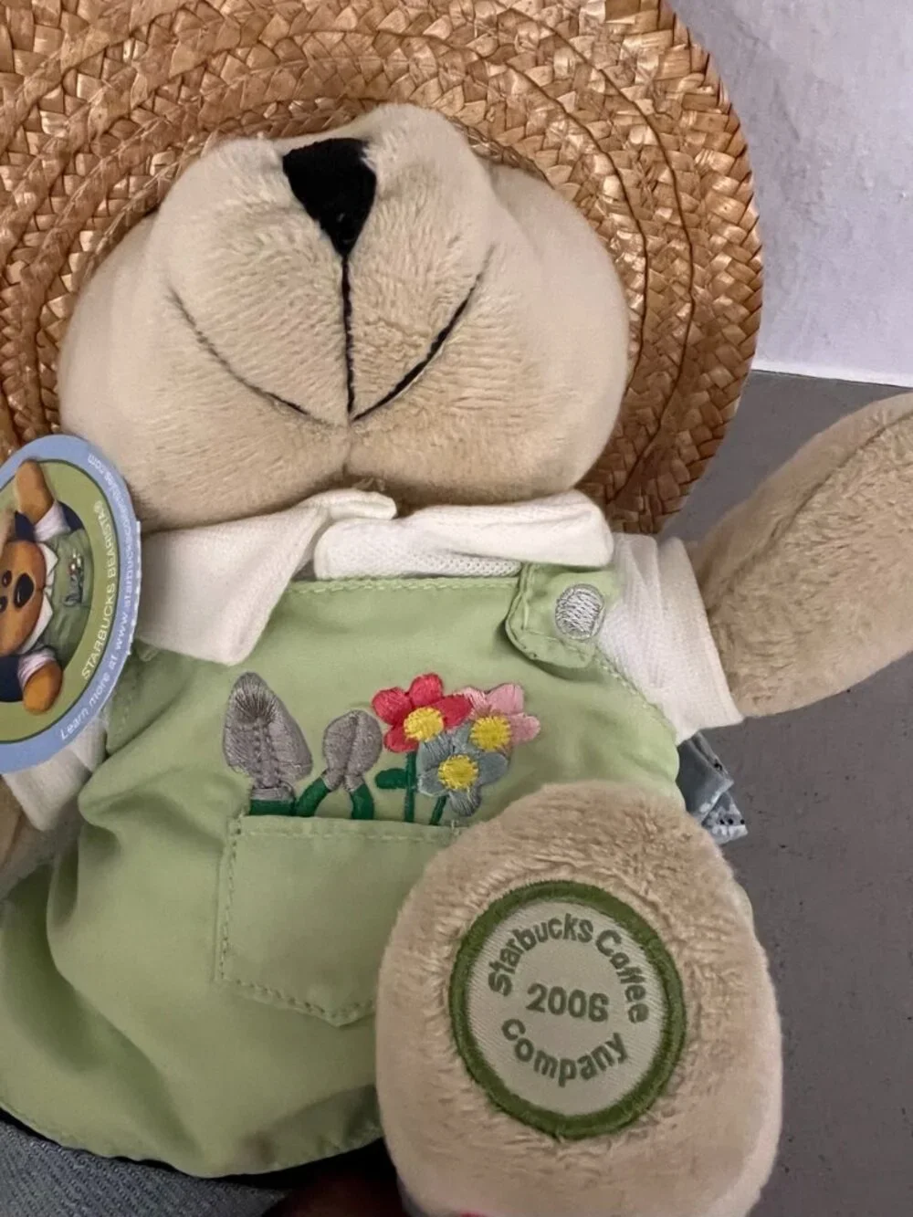 Starbucks Coffee plush bear, 47th Edition in the Bearista Bear Collection
